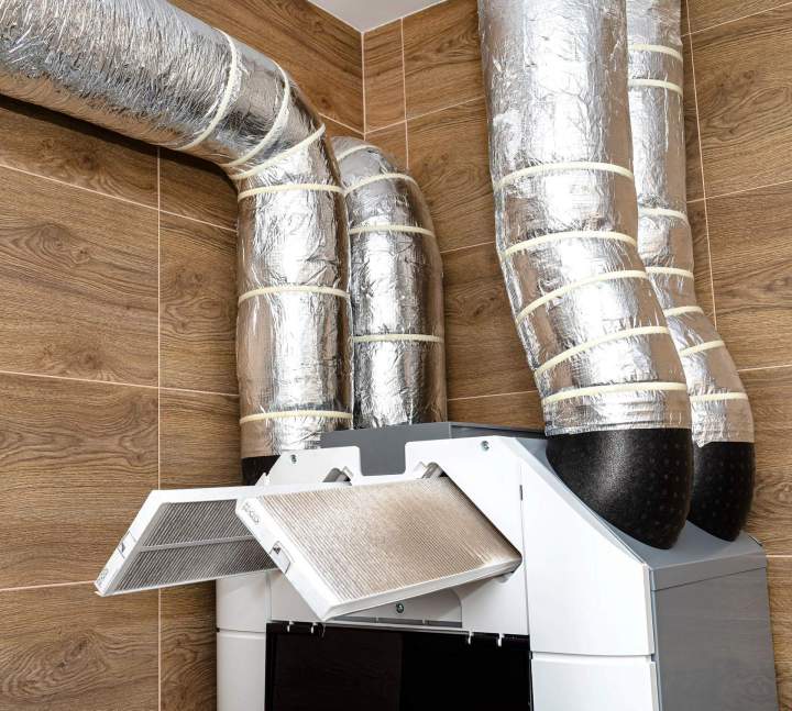 Installation de VMC simple et double flux