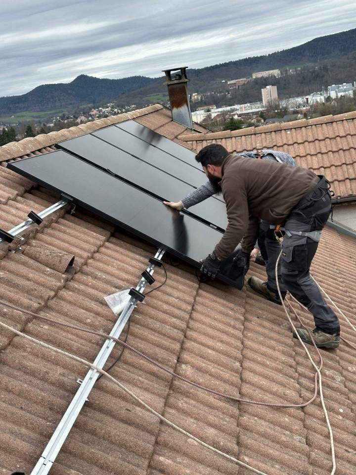 Notre équipe en installation électrique prés de Saint Dié des Vosges